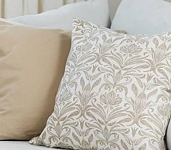 Kussensloop x 2 - Viola (beige)