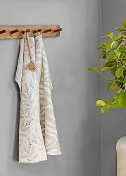 Keukenhanddoeken per twee verpakt - Laura (beige)