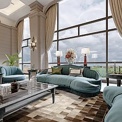 Wilton - Livada (bruin/multi)