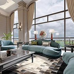 Wilton - Livada (zwart/multi)