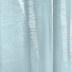 Gordijnen 2-pack - Linnenmix gordijn Lumira (lichtblauw)