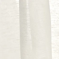 Gordijnen 2-pack - Linnenmix gordijn Lumira (wit)