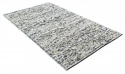 Wollen-vloerkleed - Luna (blauw)