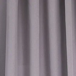 Gordijnen - Verduisteringsgordijnen Reyna (donker grijs)