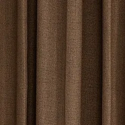Gordijnen - Verduisteringsgordijnen Amaris (donker bruin)