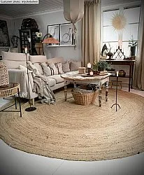 Ronde vloerkleden - San Francisco (jute)