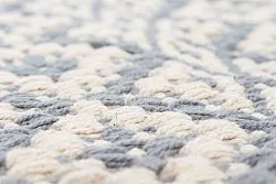 Voddenkleed - Lykke (gris/ijsblauw)