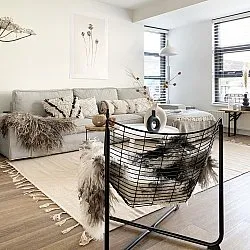 Wollen-vloerkleed - Malana (beige)