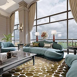 Wilton - Marineo (bruin/groen)