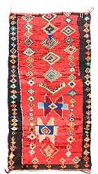 Marokkaanse Berber tapijt Boucherouite 315 x 155 cm
