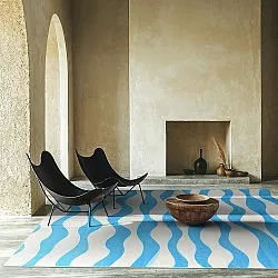 Wilton - Marsala (blauw/wit)