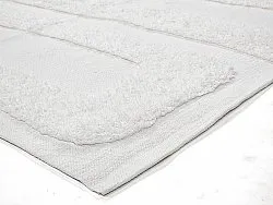 Hoogpolig vloerkleed - Alexa Natural Cotton Shaggy (offwhite)