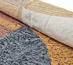 Hoogpolig vloerkleed - Alpe Natural Cotton Shaggy (multi)