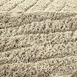 Hoogpolig vloerkleed - Amberley Natural Cotton Shaggy (beige)