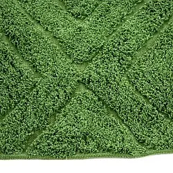 Ronde vloerkleden - Amberley Natural Cotton Shaggy (groente)