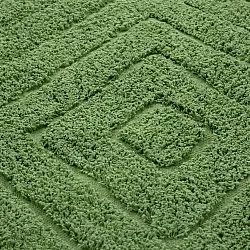 Ronde vloerkleden - Amberley Natural Cotton Shaggy (groente)