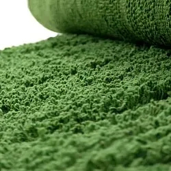 Ronde vloerkleden - Amberley Natural Cotton Shaggy (groente)