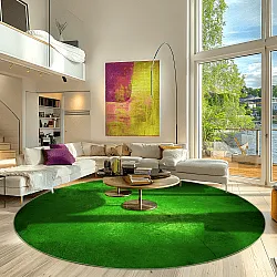 Rond vloerkleed - Anzio (groen)