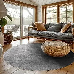 Rond vloerkleed - Artena (grijs)