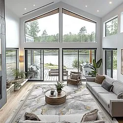 Wilton - Attika (grijs/wit/goud)