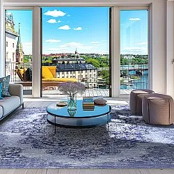 Wilton - Badem (blauw)