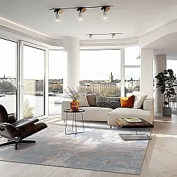 Wilton - Bardia (blauw/grijs)