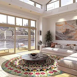 Rond vloerkleed - Barete (multi)