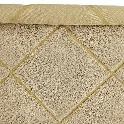 Hoogpolig vloerkleed - Bellevue Natural Cotton Shaggy (beige/bruin)