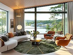 Rond vloerkleed - Bellizzi (groen)