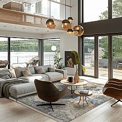 Wilton - Bohemia (blauw/multi)