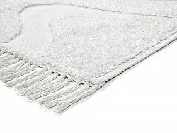 Hoogpolig vloerkleed - Bonnie Natural Cotton Shaggy (offwhite)