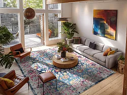 Wilton - Bouhjar (blauw/roze/multi)