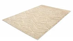 Hoogpolig vloerkleed - Brynn Natural Cotton Shaggy (beige)