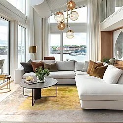 Wilton - Budoni (grijs/beige/geel)