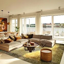 Wilton - Campana (beige/geel)