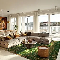 Wilton - Cantoria (beige/groen)