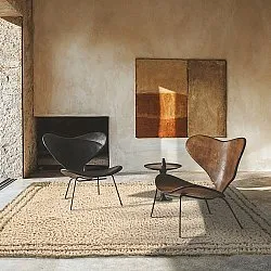 Hoogpolig vloerkleed - Cataya Natural Cotton Shaggy (beige/taupe)