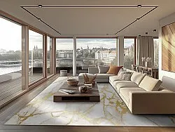 Wilton - Cesina (stone/wit/goud)