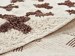 Ronde vloerkleden - Chesley Natural Cotton Shaggy (beige)