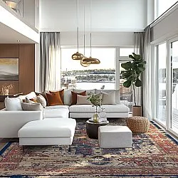 Wilton - Darnah (rood/multi)