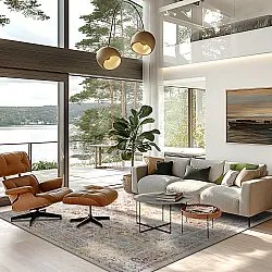 Wilton - Douz (blauw/multi)