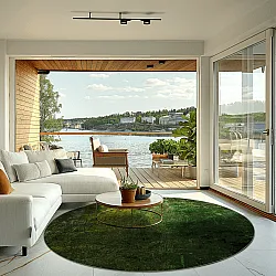 Rond vloerkleed - Estrada (groen)