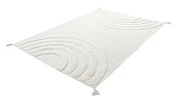 Hoogpolig vloerkleed - Everly Natural Cotton Shaggy (offwhite)