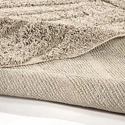 Hoogpolig vloerkleed - Farley Natural Cotton Shaggy (beige)