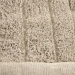 Hoogpolig vloerkleed - Farley Natural Cotton Shaggy (beige)