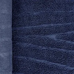 Ronde vloerkleden - Farley Natural Cotton Shaggy (blauw)