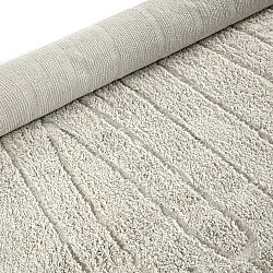 Hoogpolig vloerkleed - Farley Natural Cotton Shaggy (gebroken wit)