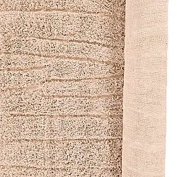 Hoogpolig vloerkleed - Farley Natural Cotton Shaggy (roze)