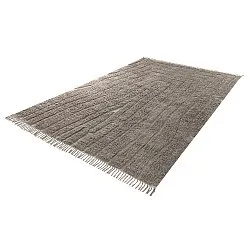 Hoogpolig vloerkleed - Farley Natural Cotton Shaggy (taupe)