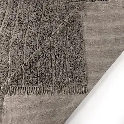 Hoogpolig vloerkleed - Farley Natural Cotton Shaggy (taupe)